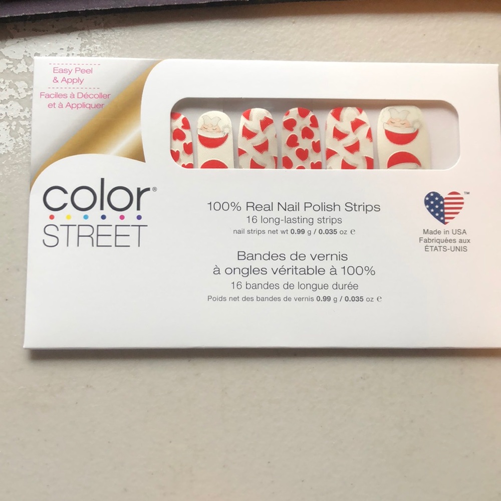 Colorstreet Just Be Claus Bail Strips